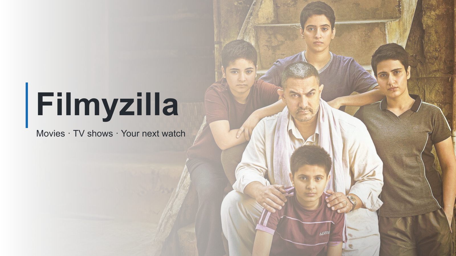 Filmyzilla Hindi movie guide with Dangal film artwork